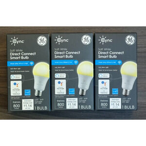 3PK Cync Soft White Direct Connect Smart Bulb Energy Star 3 Total Bulbs